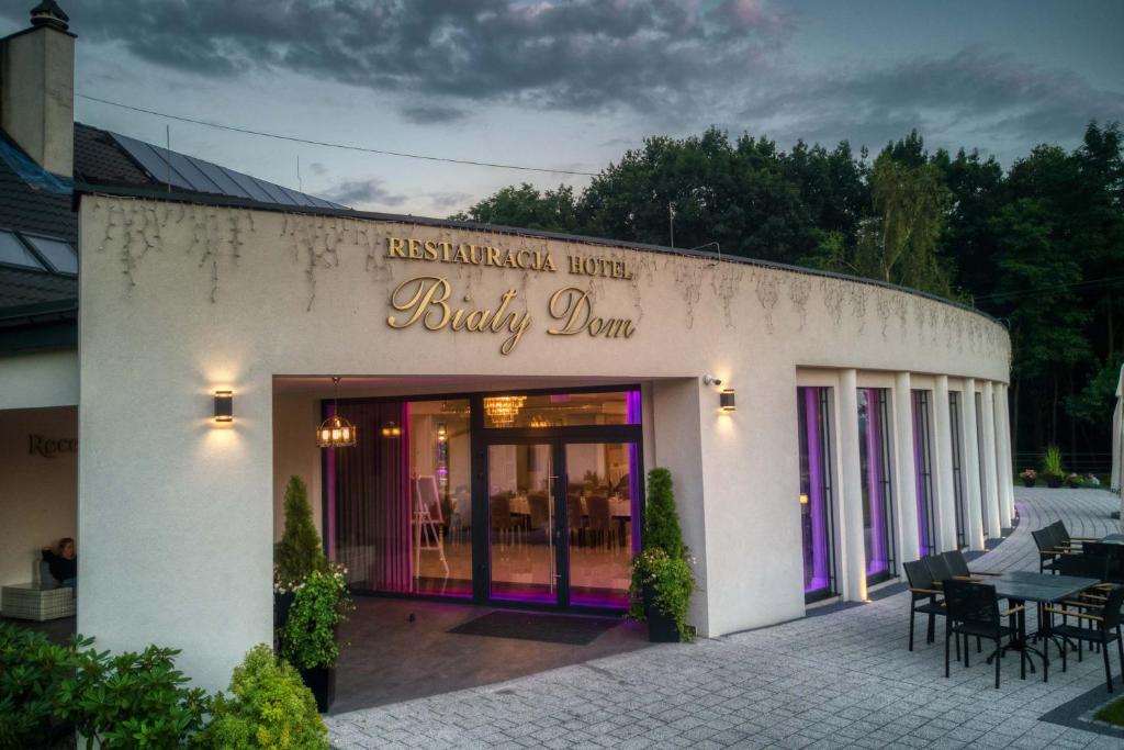 Restaurace v ubytování Hotel Biały Dom