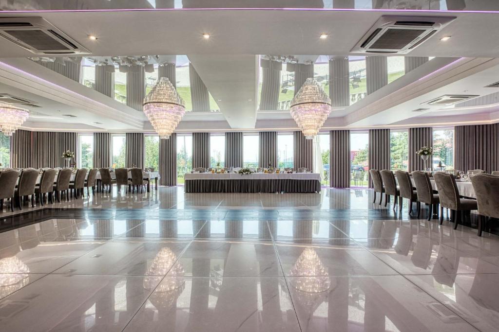 Posezení v ubytování Hotel Biały Dom