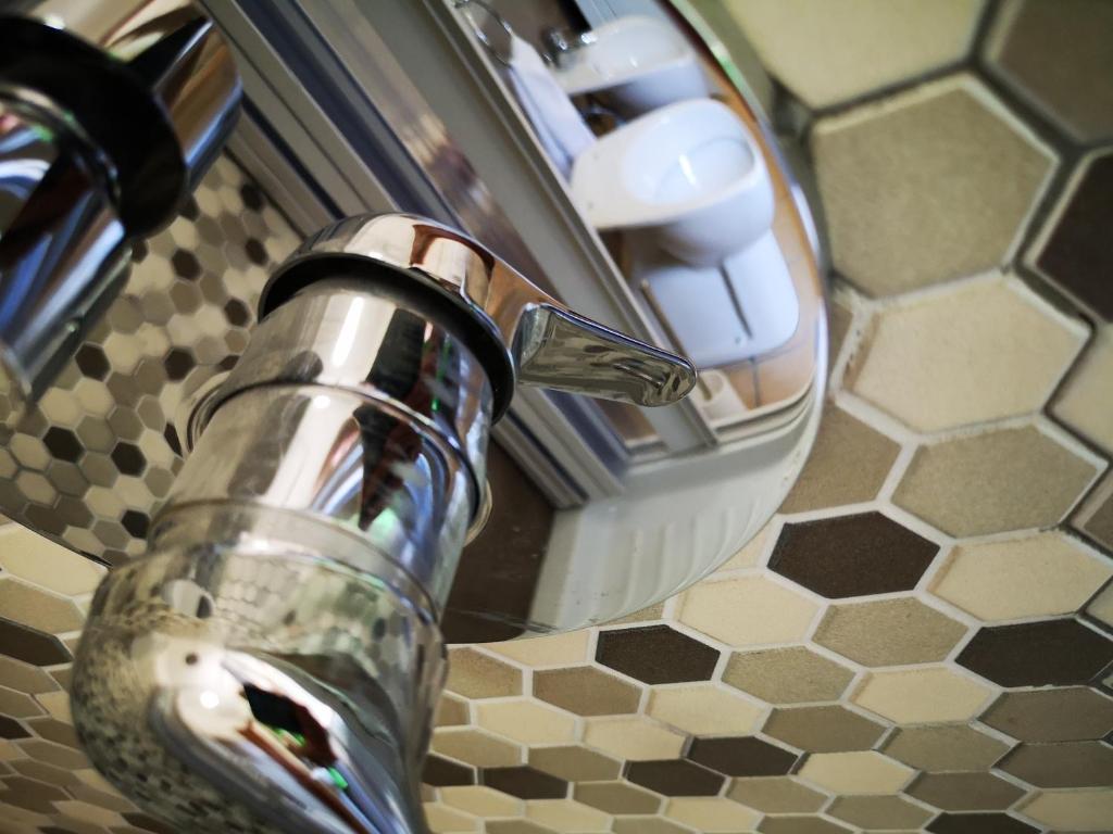 A kitchen or kitchenette at Il Cortile