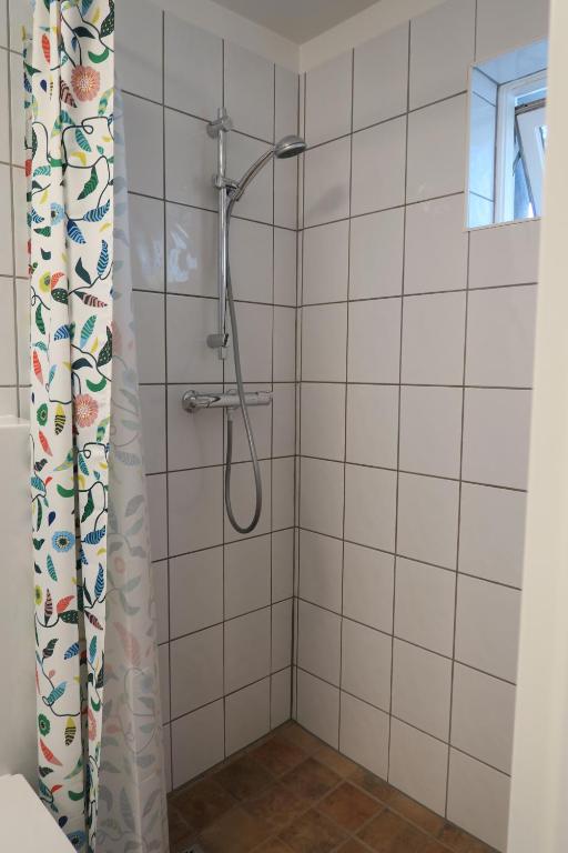 Koupelna v ubytování Dilksnes Guesthouse
