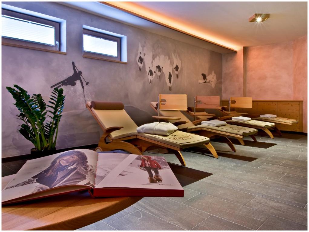 Posezení v ubytování "Quality Hosts Arlberg" Hotel Garni Mössmer