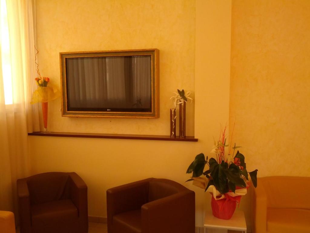 Posezení v ubytování Hotel Abel & Residence