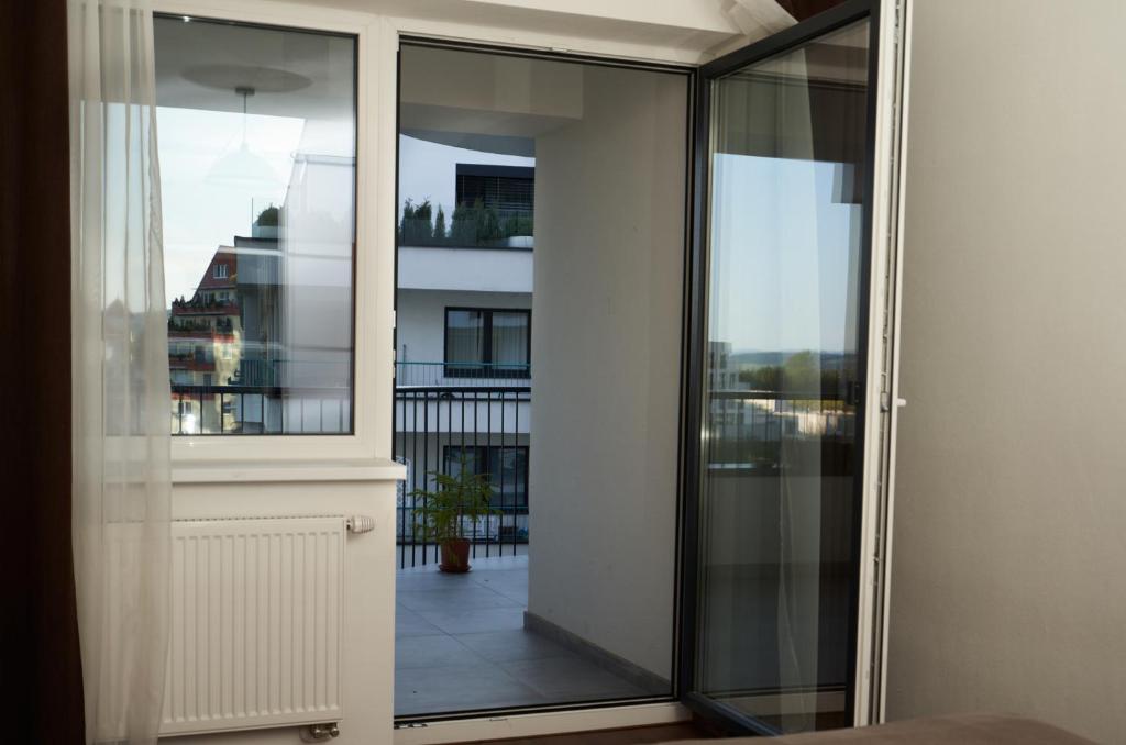 Balkón alebo terasa v ubytovaní Apartman A&M