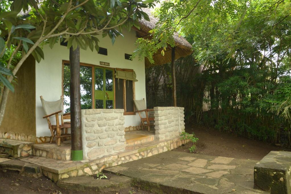 Zahrada ubytování Pumba Safari Cottages