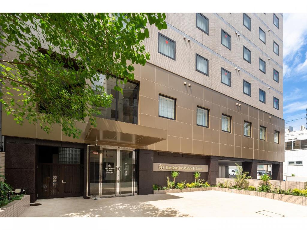 an external view of a building at The OneFive Marine Fukuoka in Fukuoka