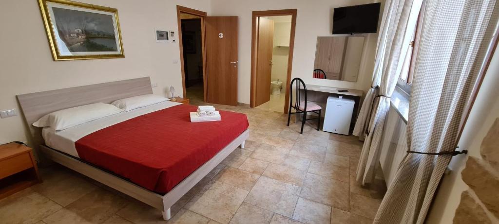 Postel nebo postele na pokoji v ubytování Bed and Breakfast La Terrazza