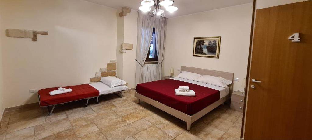 Postel nebo postele na pokoji v ubytování Bed and Breakfast La Terrazza