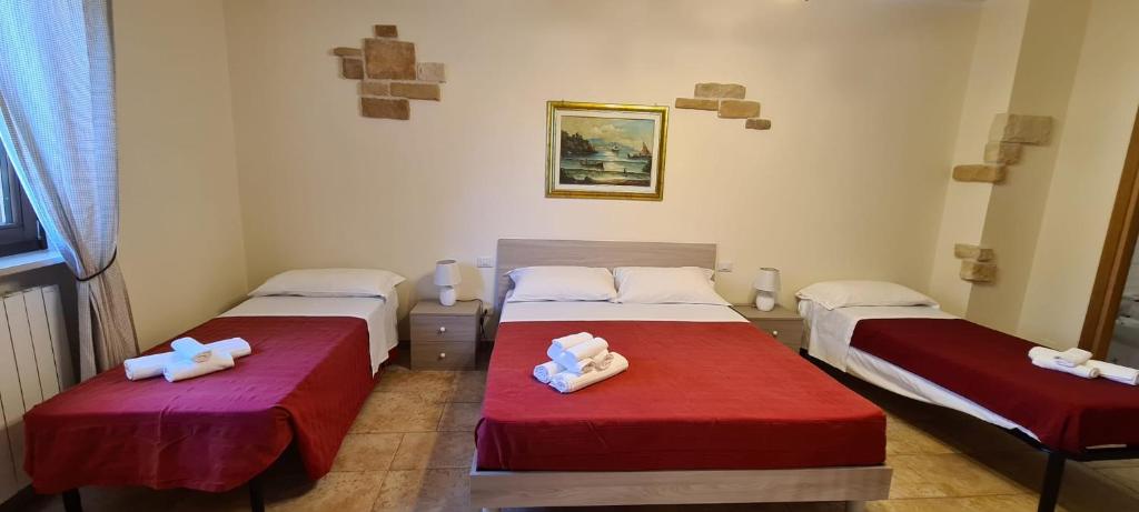 Postel nebo postele na pokoji v ubytování Bed and Breakfast La Terrazza
