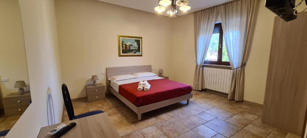 Postel nebo postele na pokoji v ubytování Bed and Breakfast La Terrazza