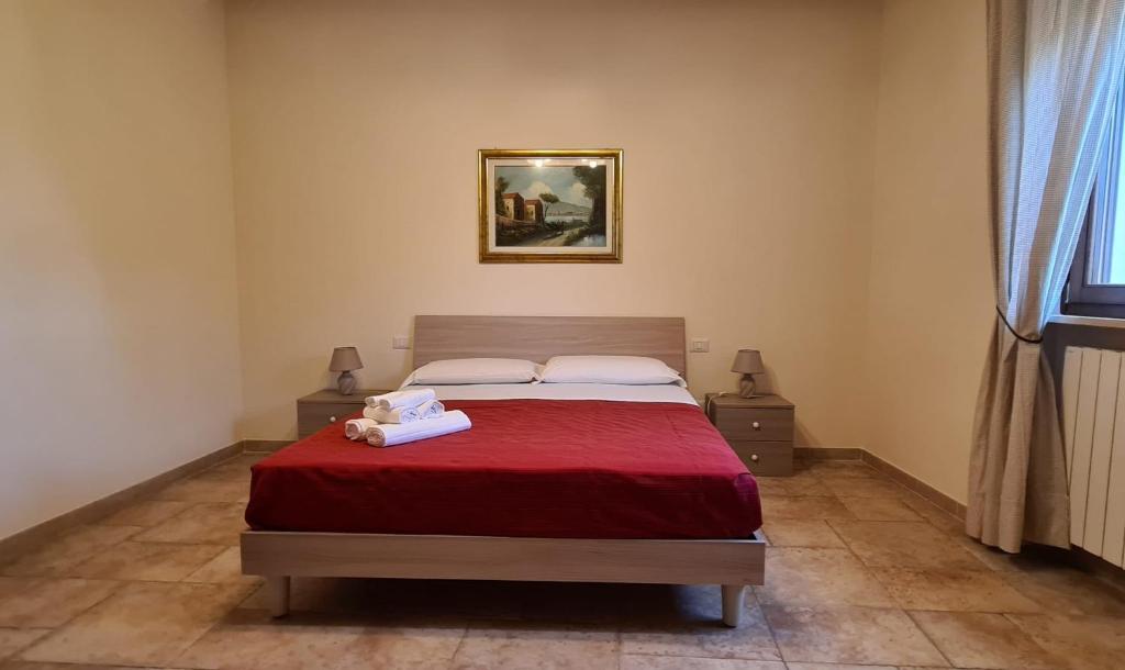 Postel nebo postele na pokoji v ubytování Bed and Breakfast La Terrazza