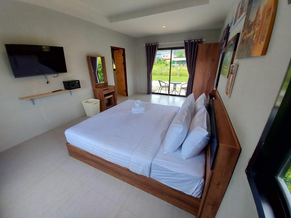 TV a/nebo společenská místnost v ubytování Malinee Resort