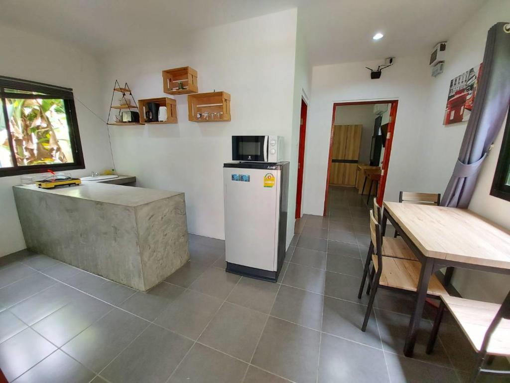 Kuchyň nebo kuchyňský kout v ubytování Malinee Resort