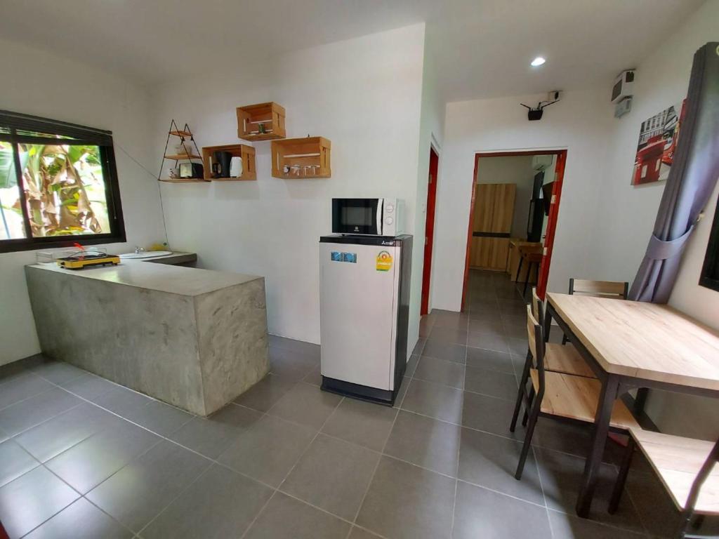 Kuchyň nebo kuchyňský kout v ubytování Malinee Resort