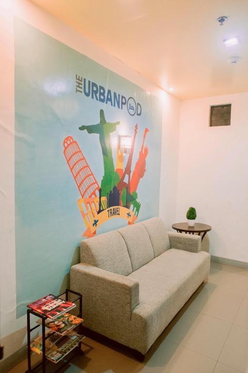 Posezení v ubytování The Urban Pod Hotel