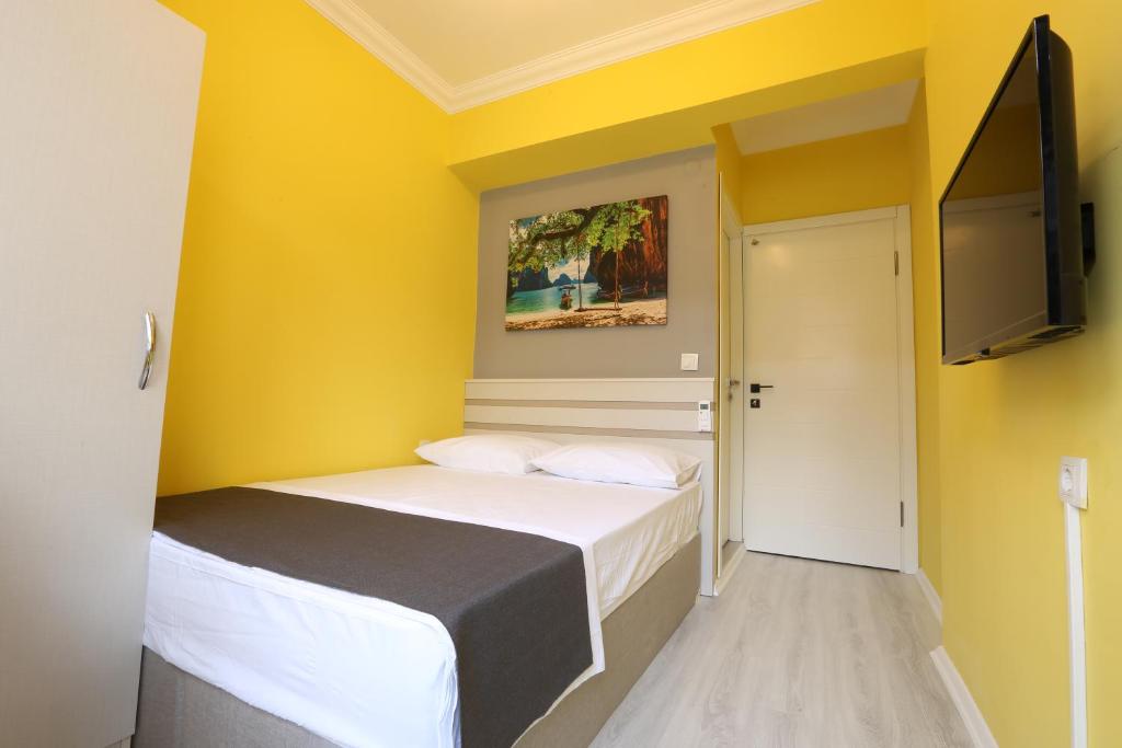Postel nebo postele na pokoji v ubytování Kaleroom EDİRNE