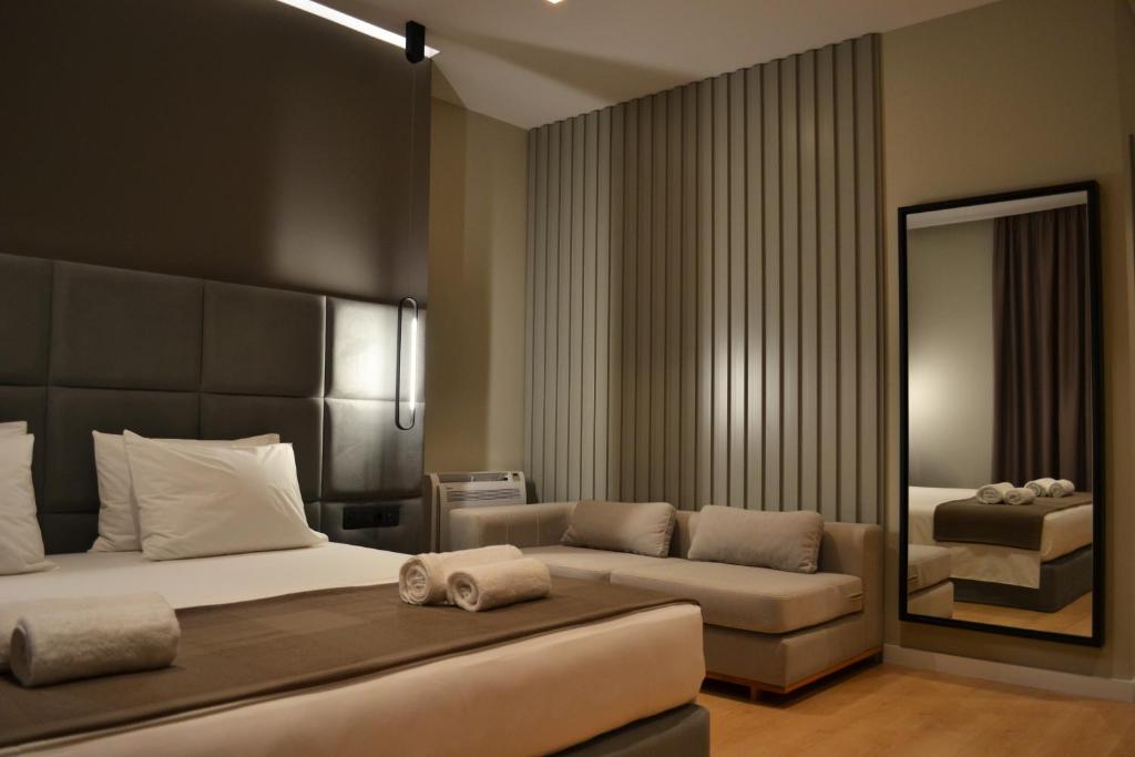 Posezení v ubytování ArtNest Luxury Hotel & Suites