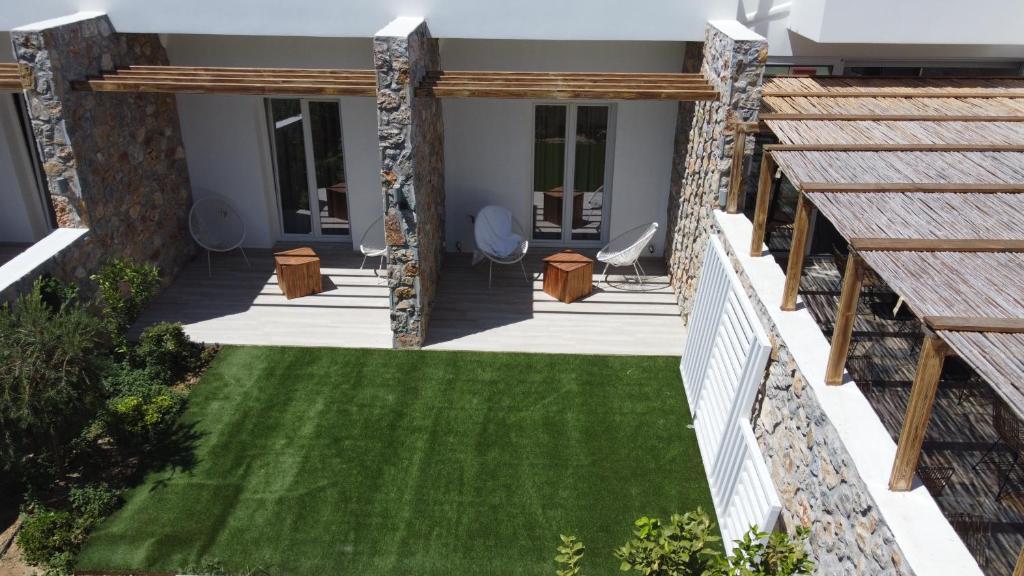 Zahrada ubytování AELLIA HOTEL & SUITES LEROS