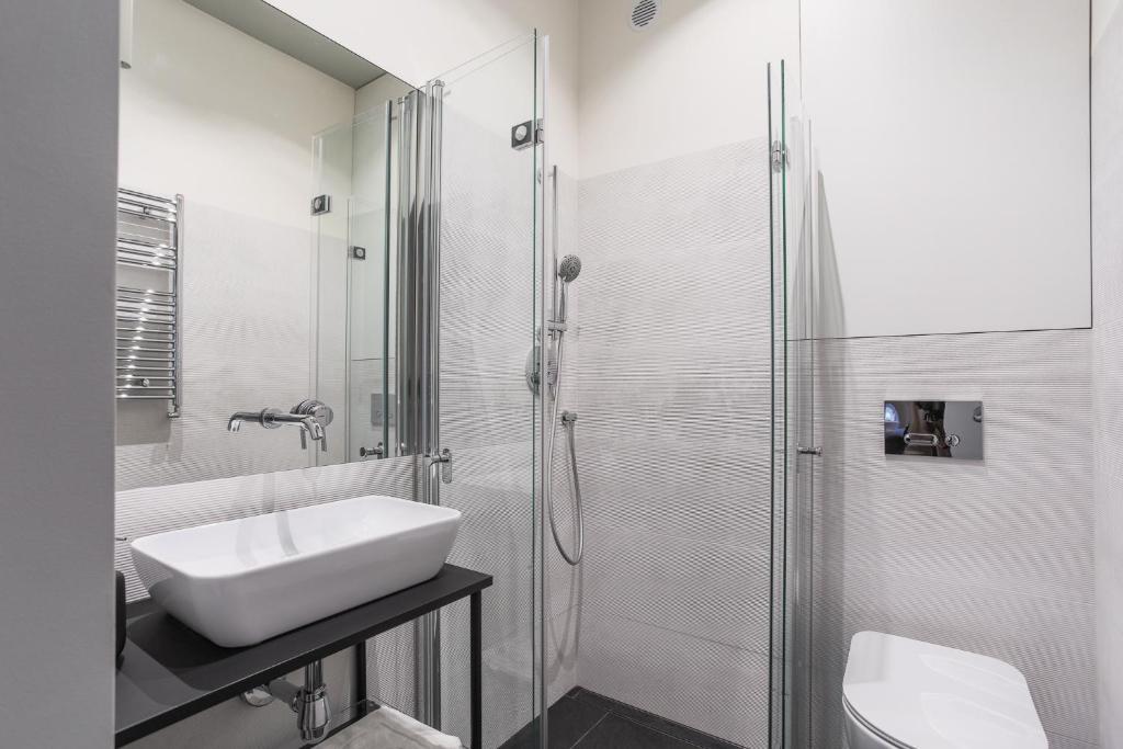 Kúpeľňa v ubytovaní Apartment Copernicus No. 25