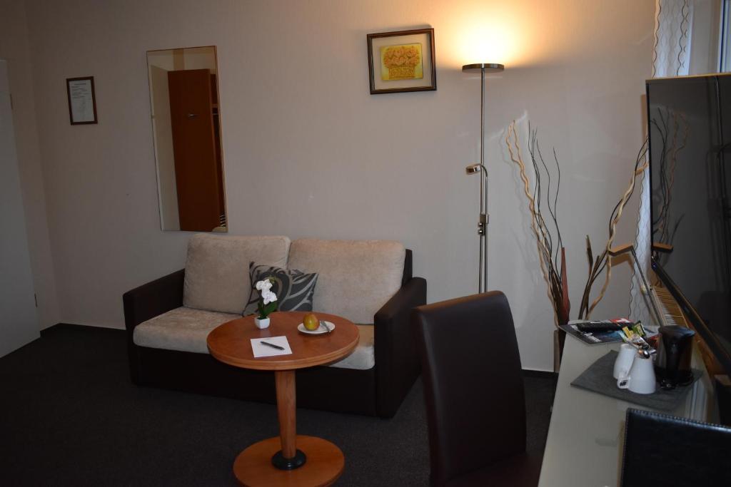 Posezení v ubytování Hotel Neue Stuben