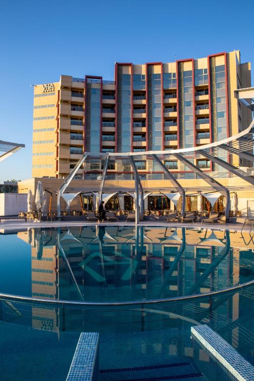 Bazén v ubytování Vega Hotel nebo v jeho okolí