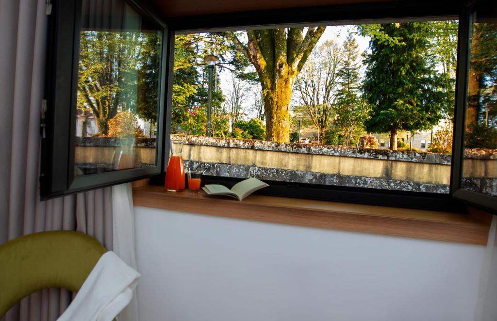 Balkón nebo terasa v ubytování Hotel Fafense