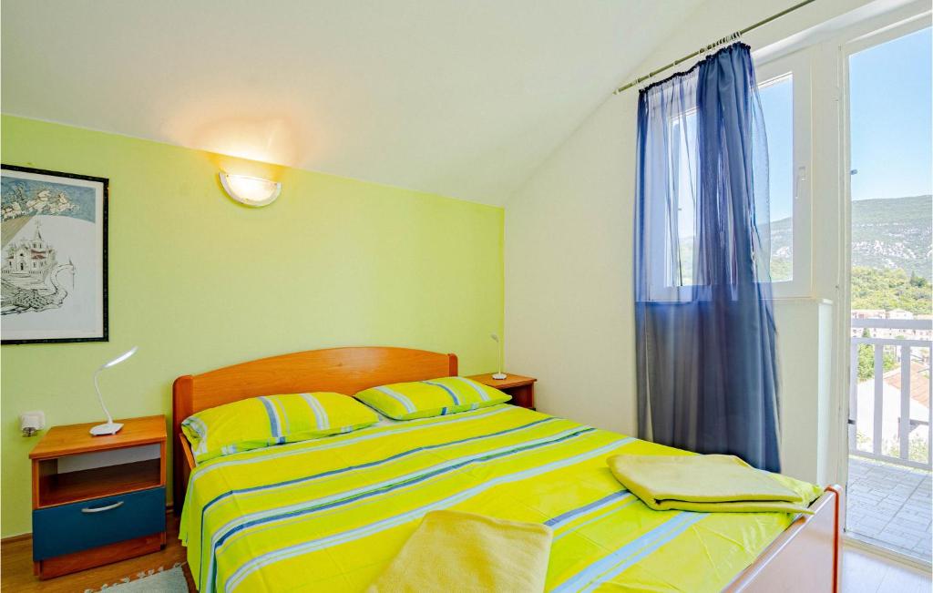 Posteľ alebo postele v izbe v ubytovaní Holiday Home Ston 1