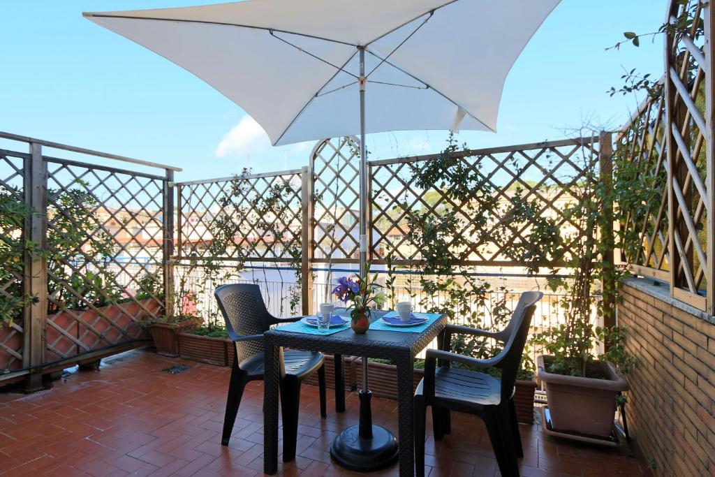 Balcó o terrassa a Holiday rental St Peter's area