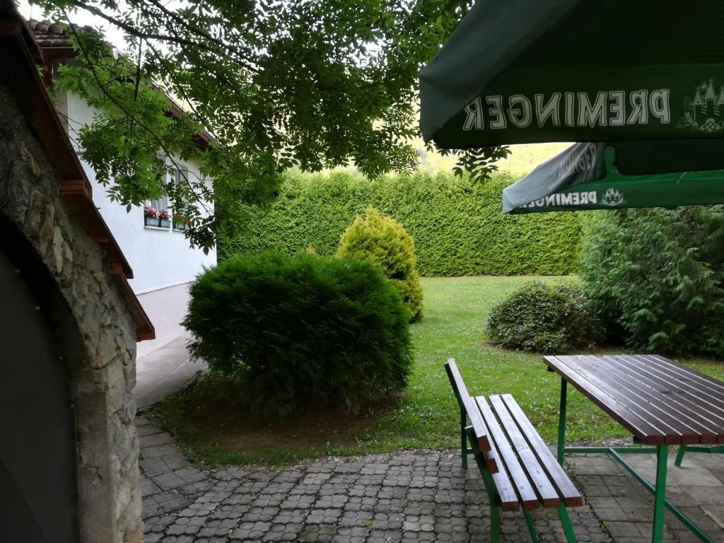 Zahrada ubytování Villa Nana