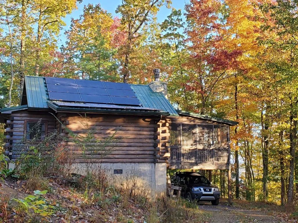 Fall Foliage Mountain View Cabin Smoky Mountains Bristol TN, Bristol, United States