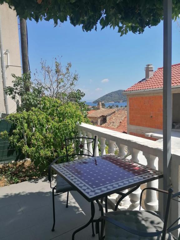 Balkón nebo terasa v ubytování Apartments & Rooms Vitt