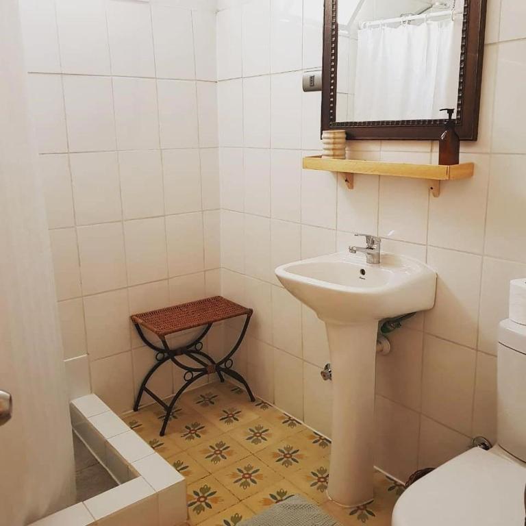 Koupelna v ubytování Eco-Hostal Tambo Verde