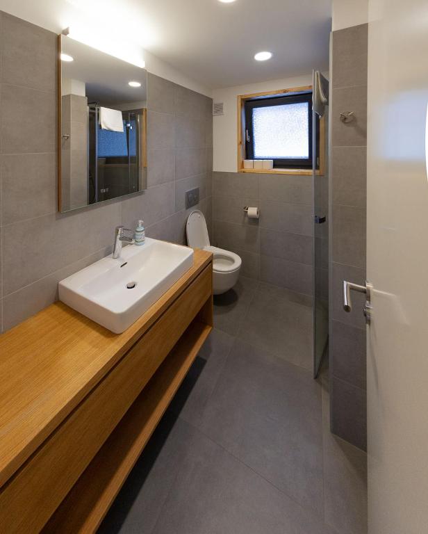 Koupelna v ubytování Apartmany Slunecnice