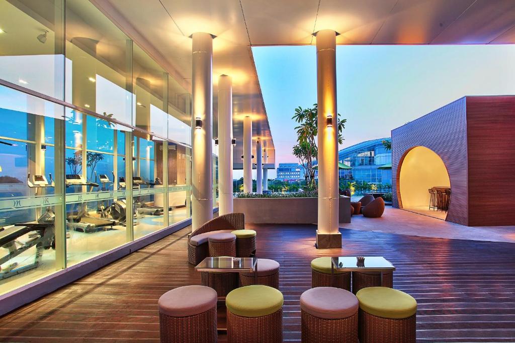 Posezení v ubytování Mercure Serpong Alam Sutera