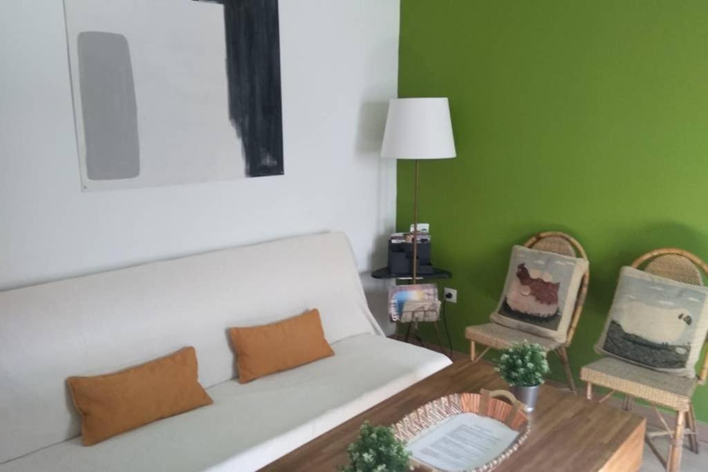 Posezení v ubytování Apartamento Centro Encarnación 1º D