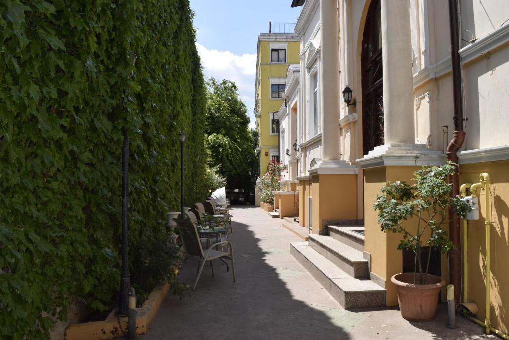 Budova, kde se hotel nachází