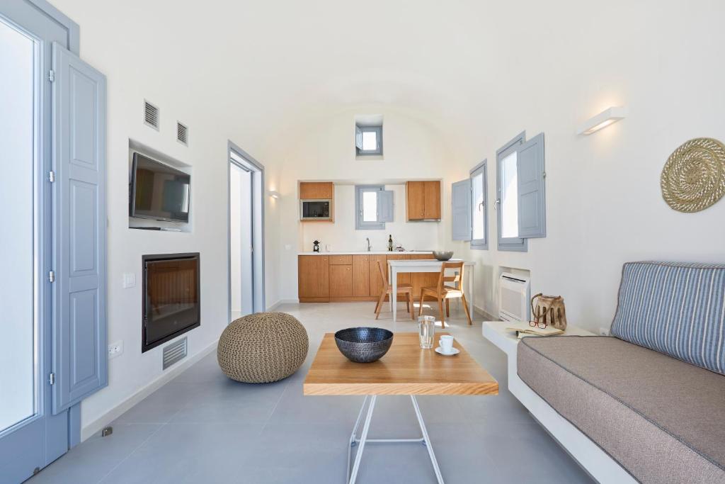 Kuchyň nebo kuchyňský kout v ubytování Nova Luxury Suites