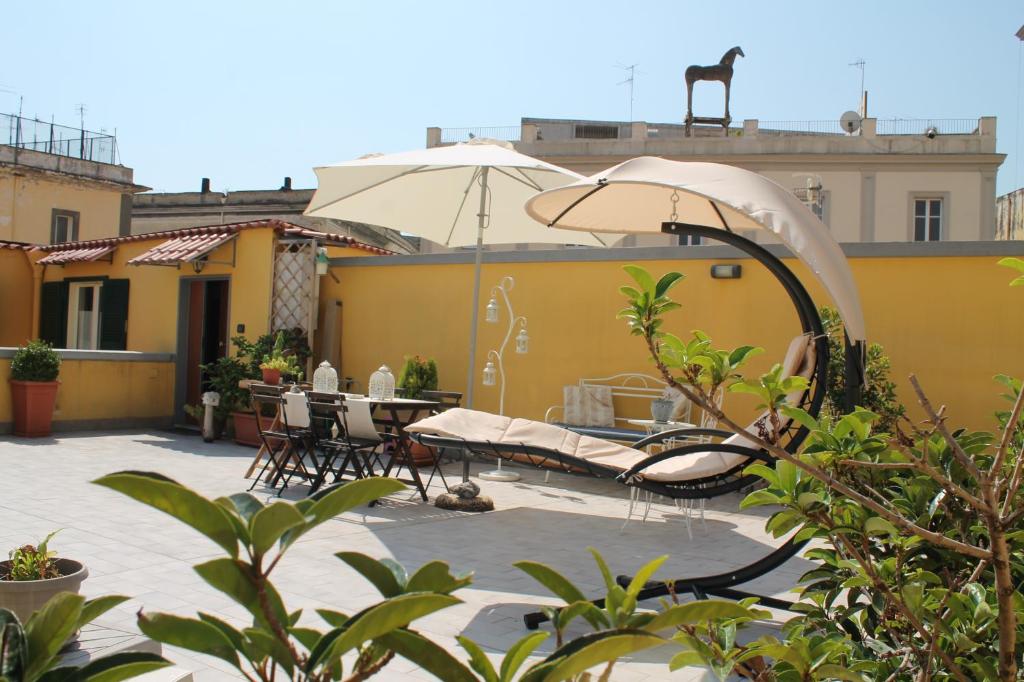 Vonkajšia záhrada v ubytovaní Art terrace
