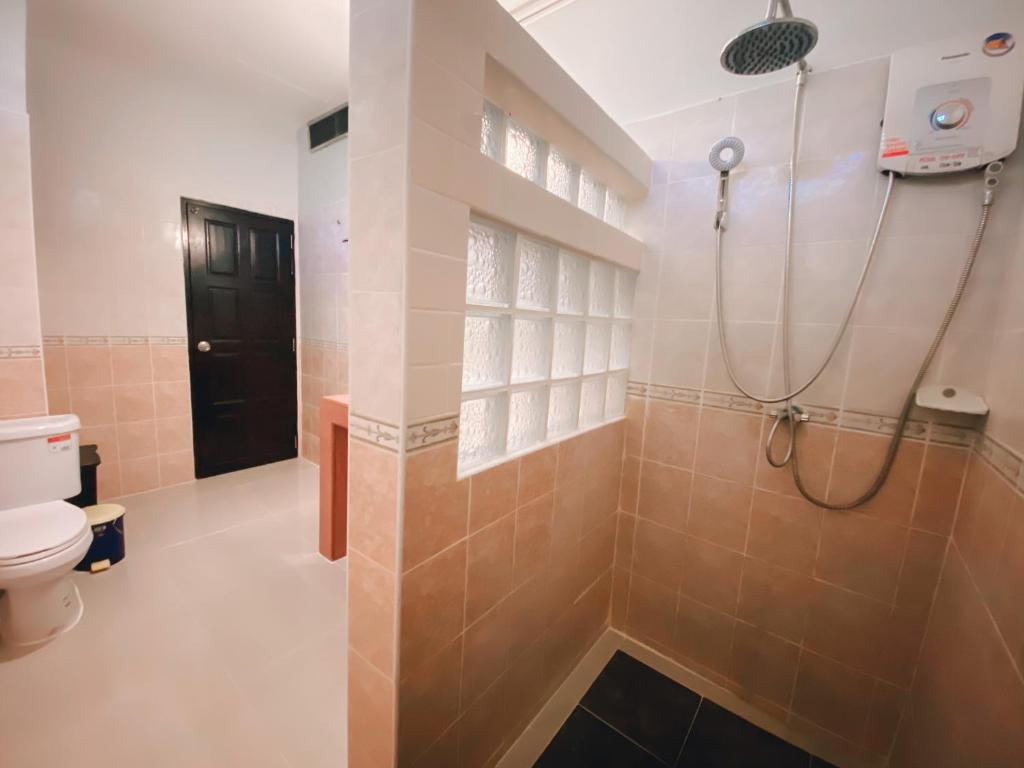 Koupelna v ubytování Aumpai Luxury