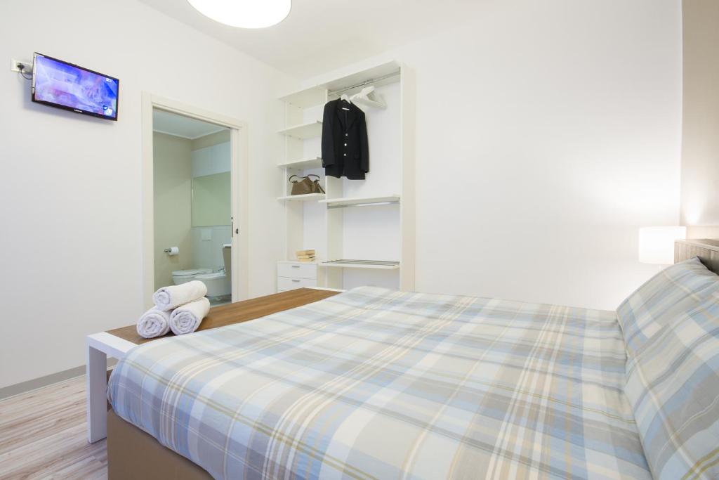 Postel nebo postele na pokoji v ubytování Casa Stucky