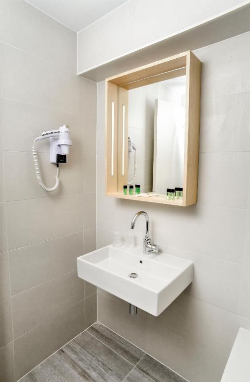 Koupelna v ubytování Yadoya Hotel