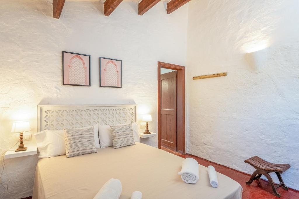 Posteľ alebo postele v izbe v ubytovaní Finca Estancia de Son Gras