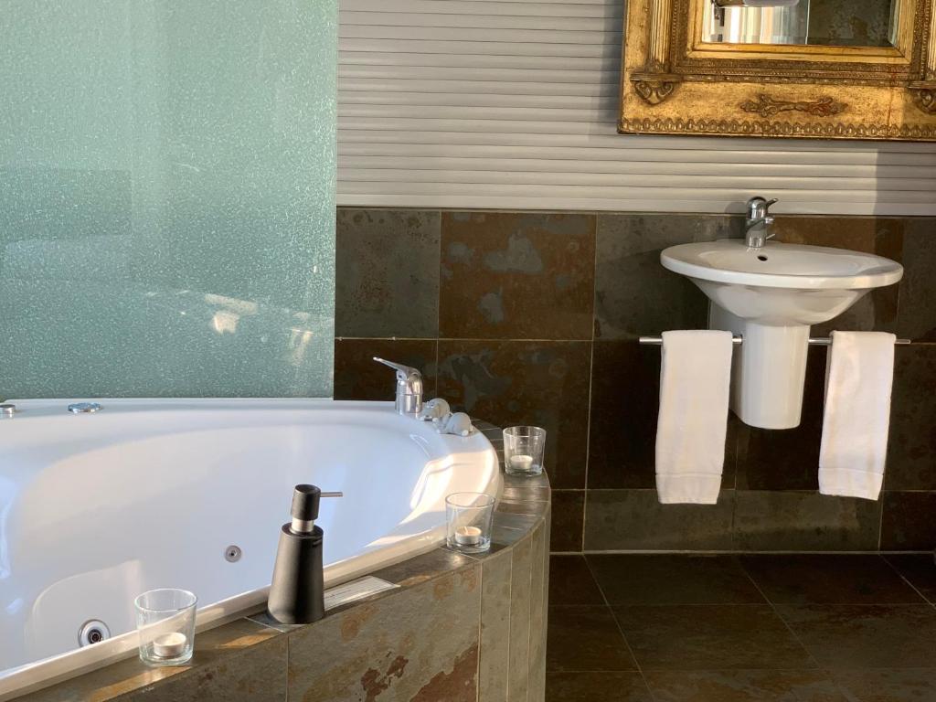 Koupelna v ubytování Hotel Krone Sihlbrugg