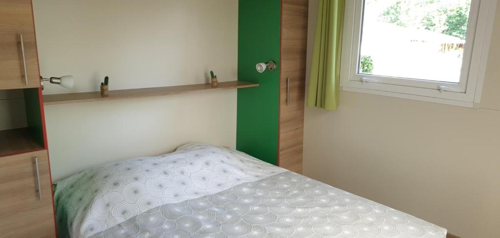 Postel nebo postele na pokoji v ubytování Le Verger de Jastres