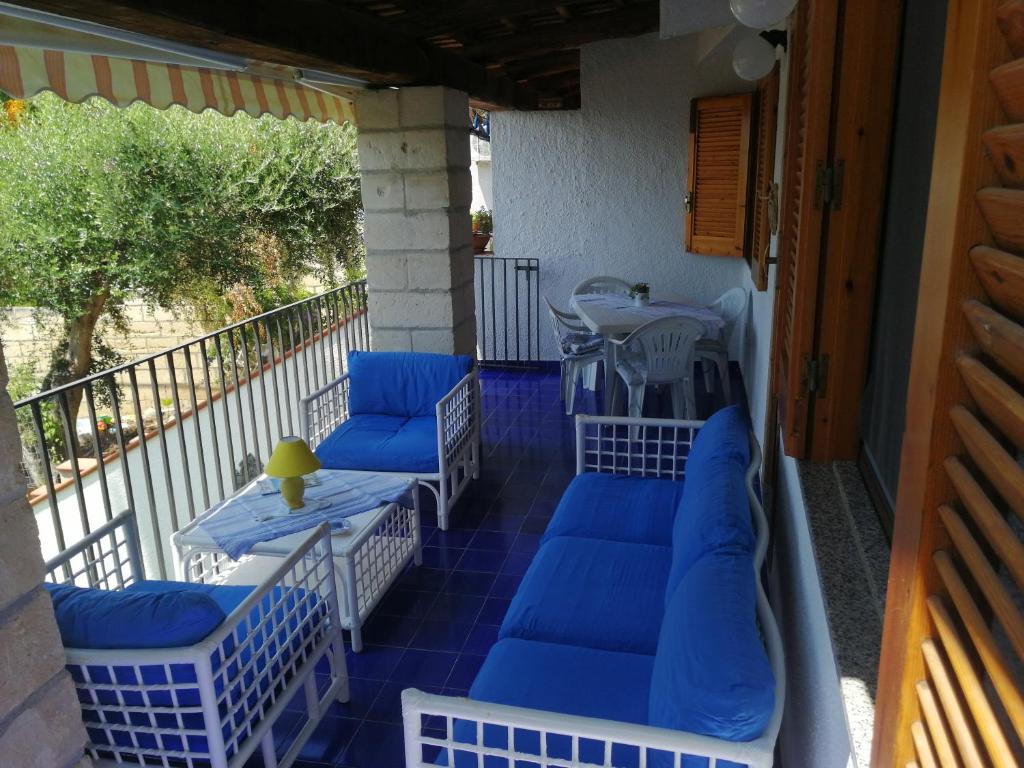 Część wypoczynkowa w obiekcie Villetta La Bluette Capo Vaticano