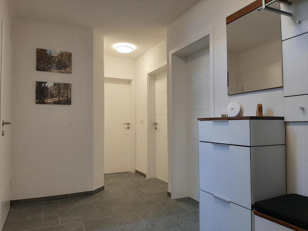 A kitchen or kitchenette at Chalet Wirklich Wunderbar