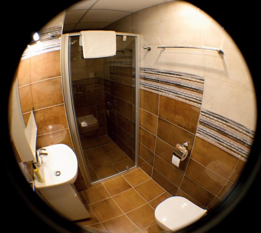 Koupelna v ubytování Element