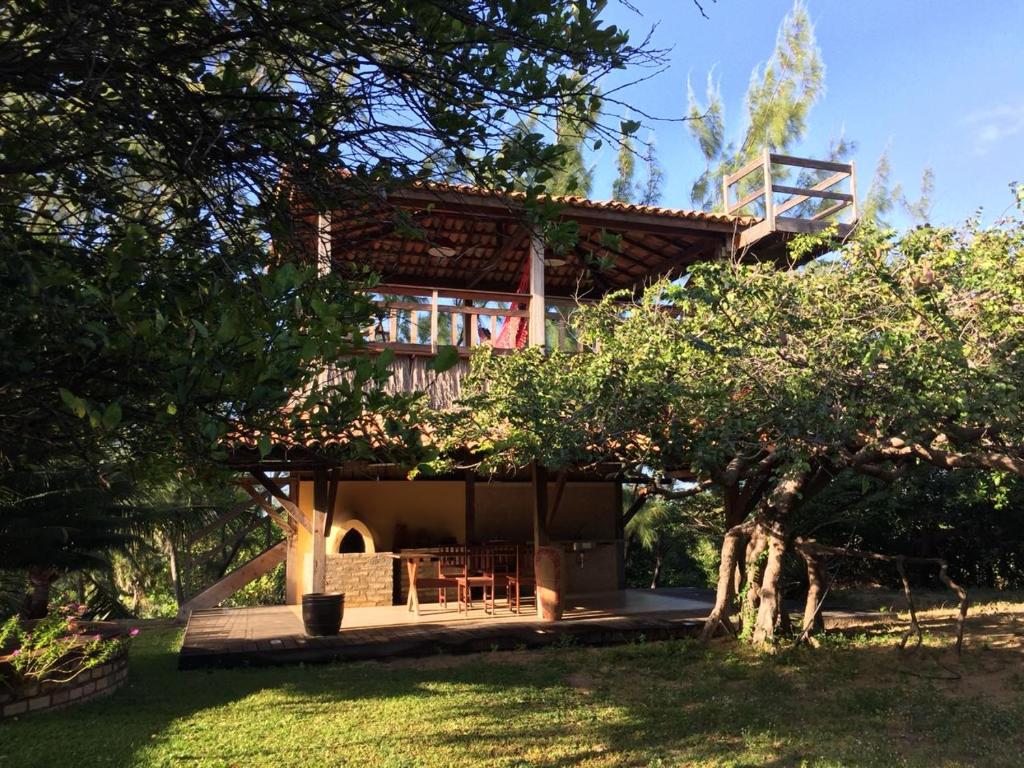 Zahrada ubytování Casa Manoel Facão