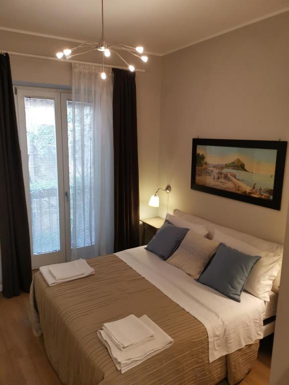Postel nebo postele na pokoji v ubytování B&B Museo Salinas