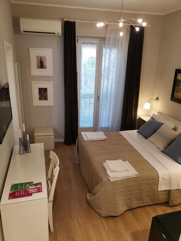 Postel nebo postele na pokoji v ubytování B&B Museo Salinas