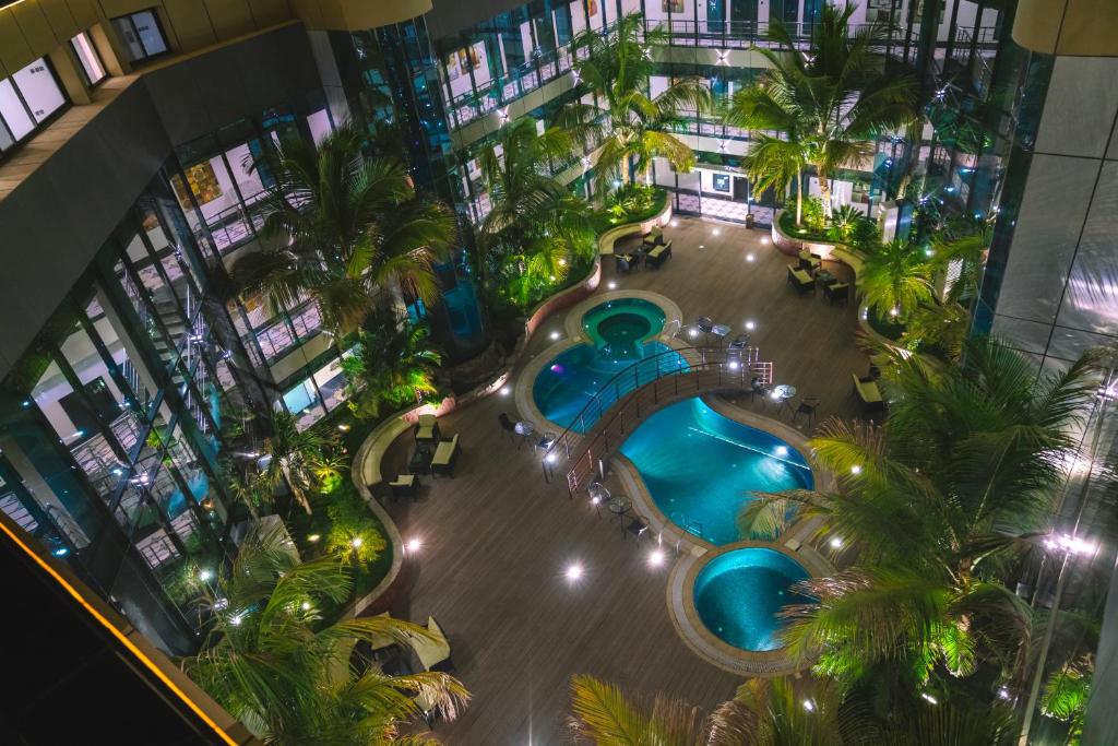 منظر المسبح في Andalus Habitat Hotel او بالجوار